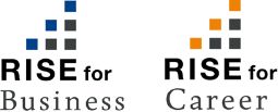 RISE for Businessロゴ / RISE for Careerロゴ